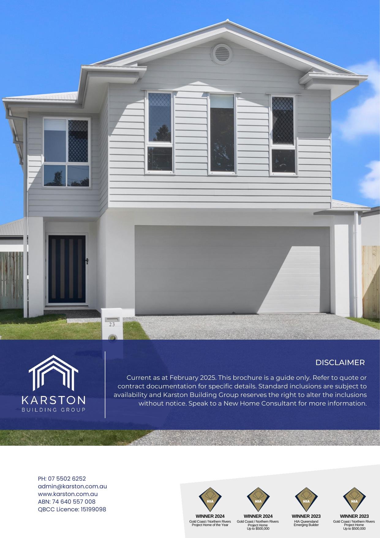 Monaco 180 Hamptons — Lot 710, Sage Estate, Burpengary (Owner-Occupier Only)